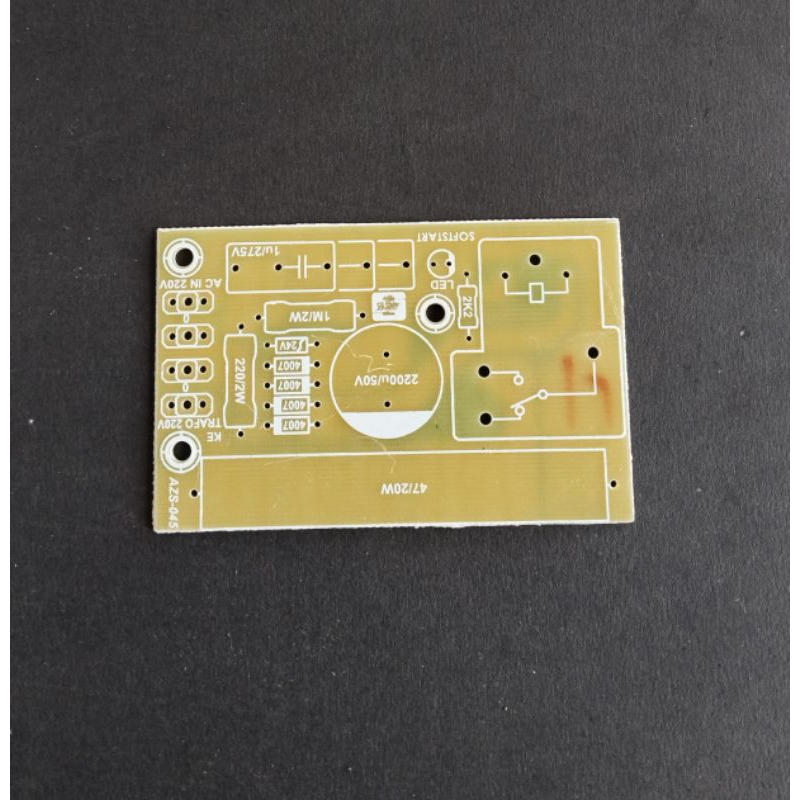 PCB Softstart Power Balap Fiber FR4.