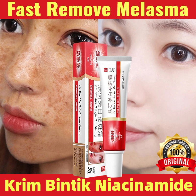 Niacinamide Cream Flek Hitam Melasma Membandel Krim Penghilang Flek Hitam 20g Cream Penghilang Flek 