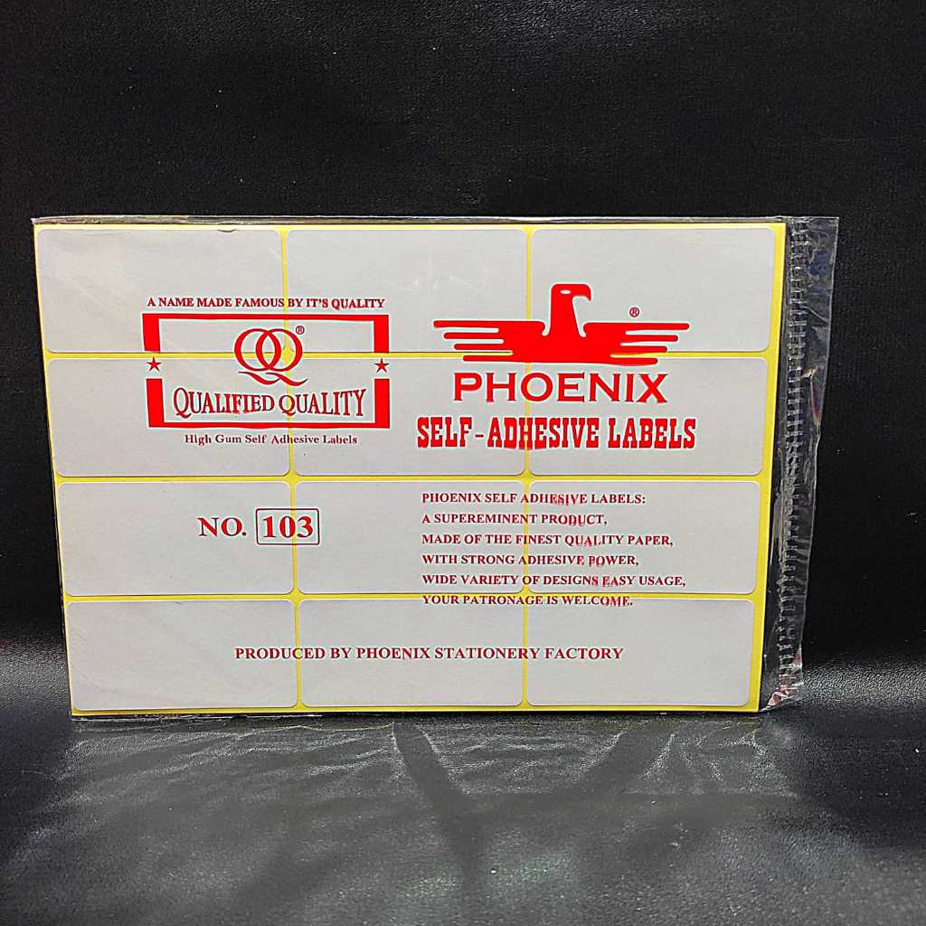 

STICKER LABEL / LABEL HARGA / LABEL UNDANGAN PUTIH UK 99-125 PHOENIX