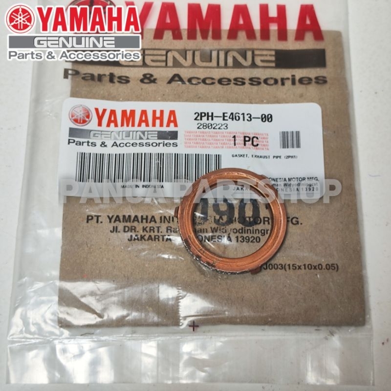 paking knalpot 2PH mio m3 s z soul gt 125 original YAMAHA packing perpak asbes gasket oro ygp