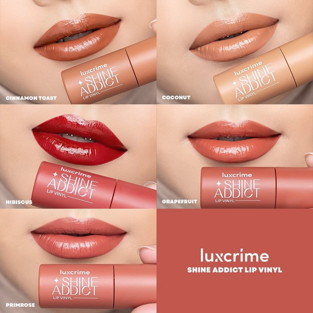Luxcrime Shine Addict Lip Vinyl Luxcrime Lipstain Luxcrime Lip Stain Luxcrime Lip Tint Luxcrime Lipt