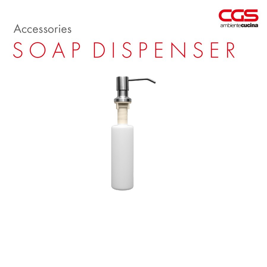 CGS Soap Dispenser - Stainless Steel