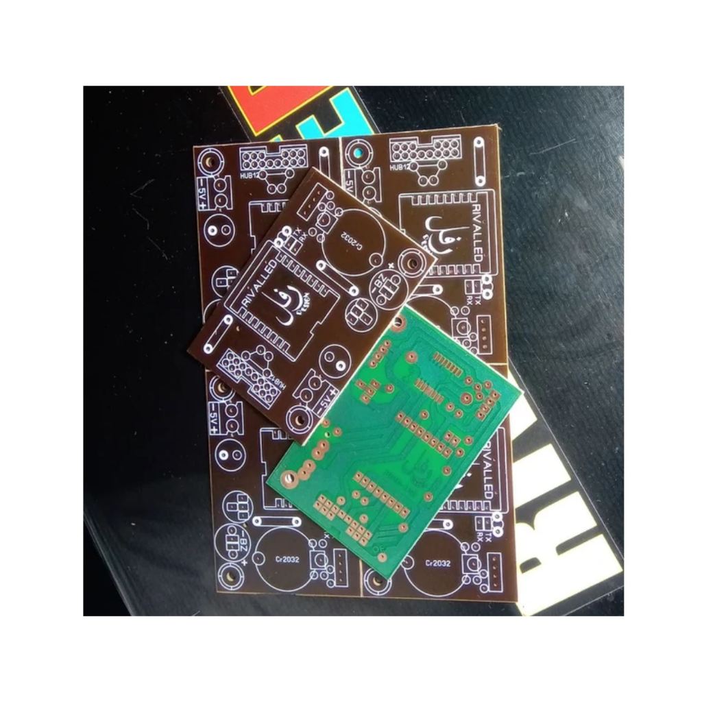 PCB Controller JWS Hub 12 DMD Wemos D1 mini esp rtc DS3231Modul