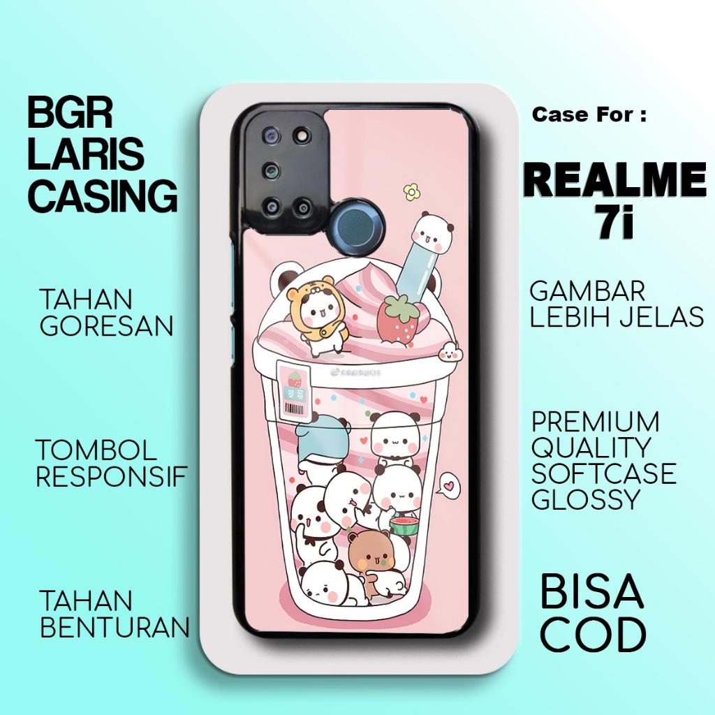 Case Realme 7i Terbaru - Realme 7i - Motif Cute bb - Hardcase Premium Glossy - Softcase Hp Realme Bg