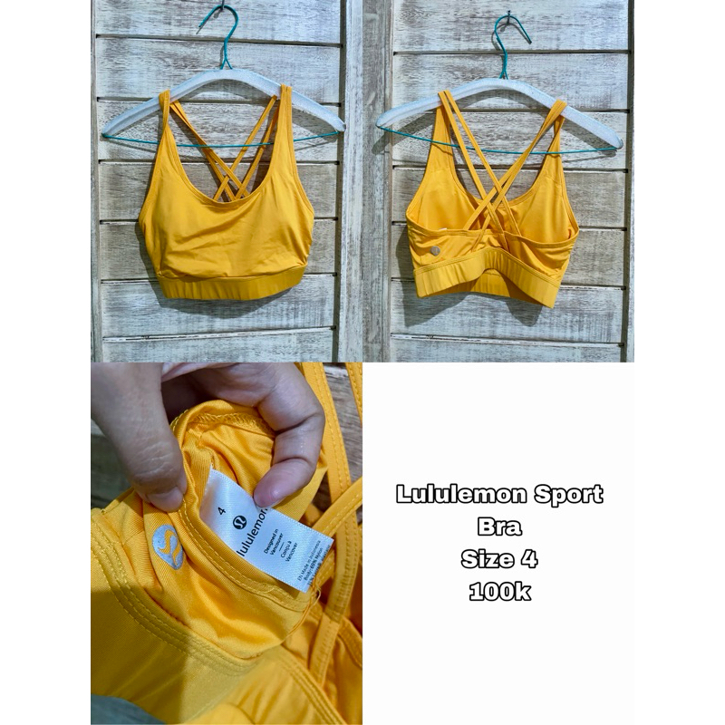 PRELOVED LULULEMON SPORT BRA OLAHRAGA