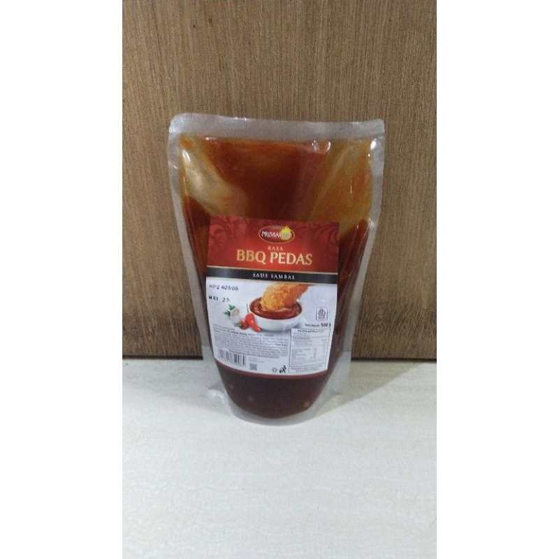 

Prima Agung Saus Barbeque 500gram Saus Sambal Pedas