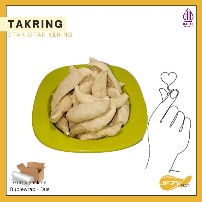 

Otak-otak Kering / Takring Isi 10Pcs