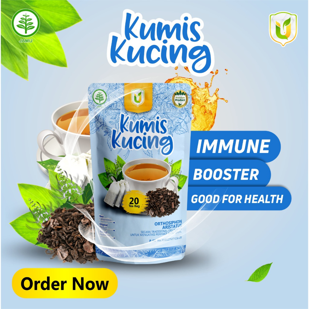 

Teh Celup Kumis Kucing Herbal Batu Ginjal Lancar Kemih lancar asi Original