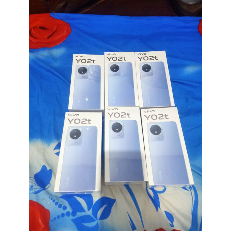 Vivo Y02T Ram 4+4/64 NEW