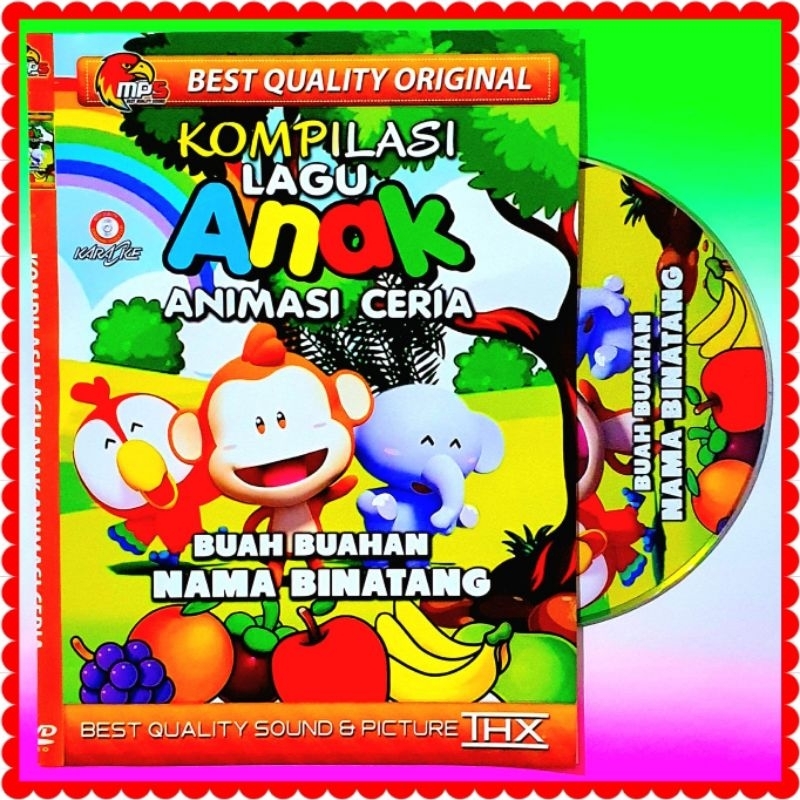 KASET MP5 VIDEO LAGU ANAK BEST KOLEKSI LAGU ANAK ANAK BAHASA INDONESIA - KASET MP5 VIDEO LAGU TAMAN 