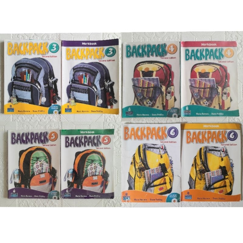 

Backpack Workbook Student Book Second Edition Kelas 3 4 5 6 SD