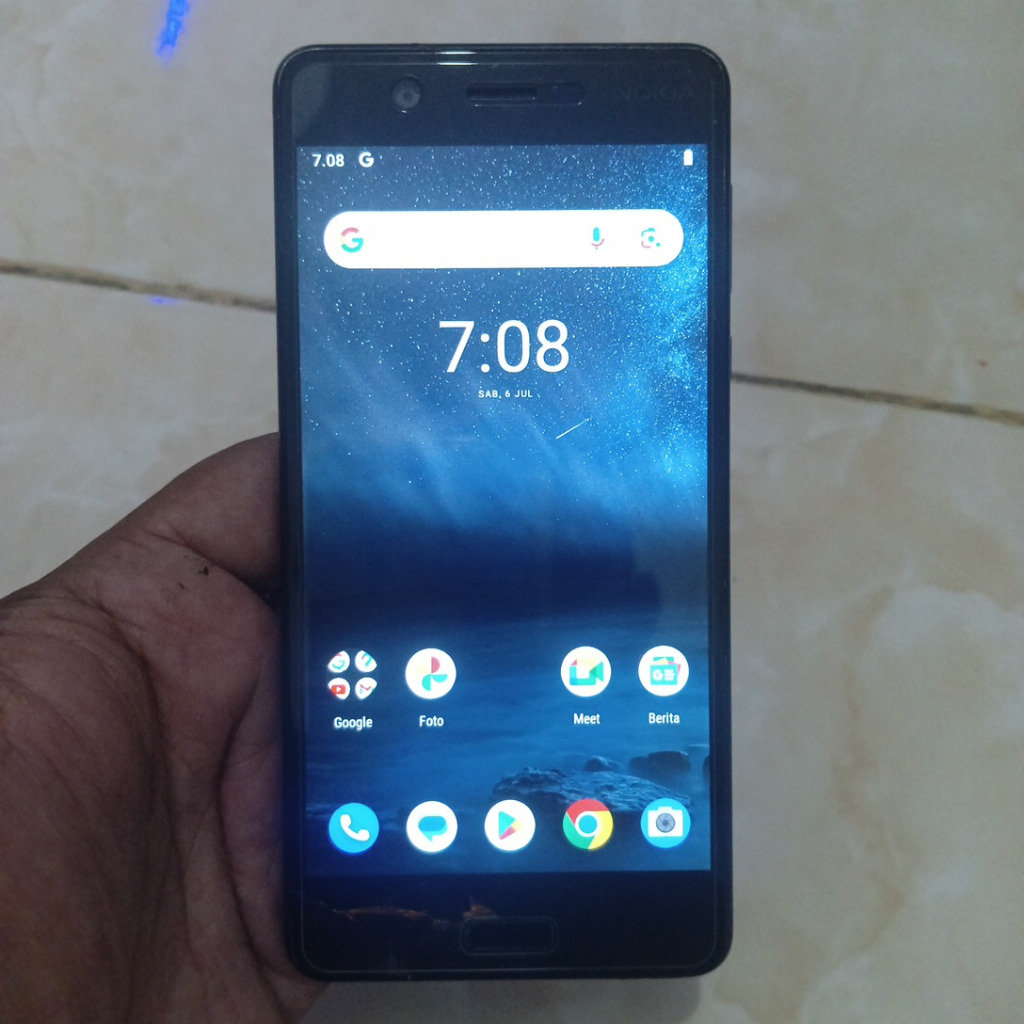 Mesin Nokia 5 TA-1053 Ram 3GB 16GB Normal Tidak Ada Pin Pola Mesin Nokia 5 Mesin Nokia TA 1053 Mesin