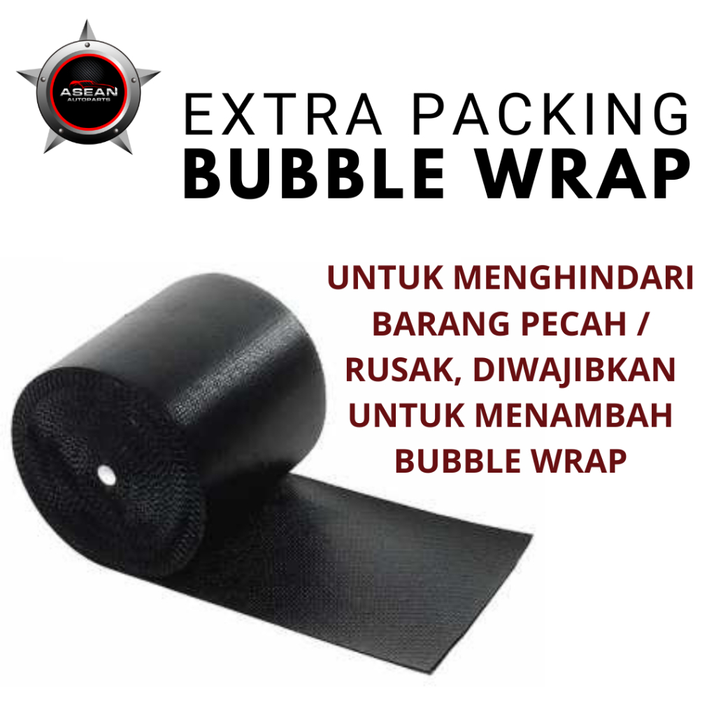 

[WAJIB] EXTRA BUBBLE WRAP UNTUK PACKING