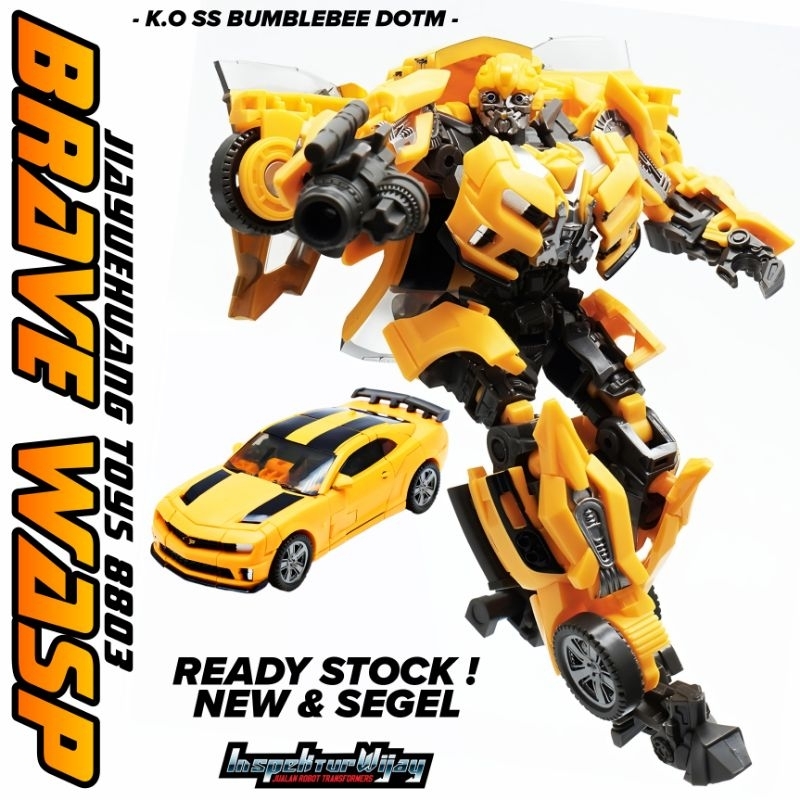 JIAYUEHUANG TOYS BRAVE WASP 8803 K.O Studio Series 87 BUMBLEBEE DOTM