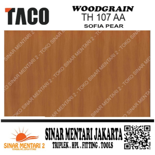 TACO HPL WOODGRAIN TH 107 AA SOFIA TEAR