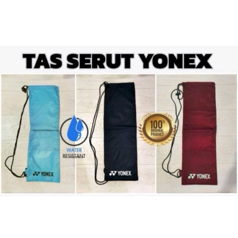 Tas raket badminton Yonex original / Sarung raket Yonex original sunrise