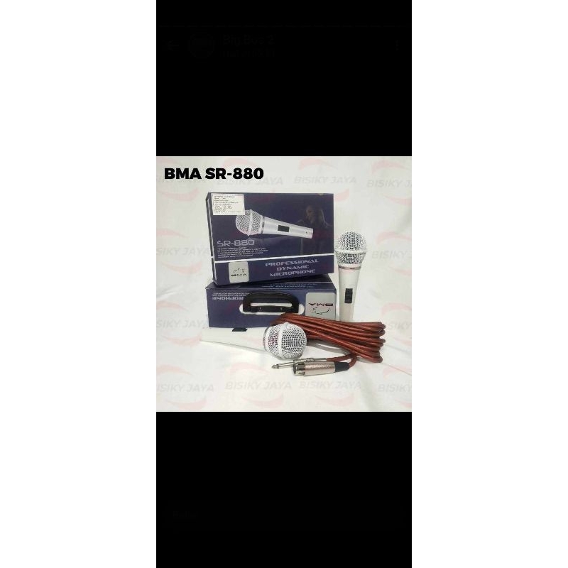 MIC BMA SR-880 ORIGINAL