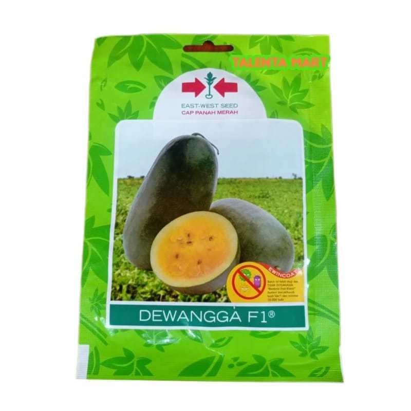 40 Butir Benih Semangka Inul Kuning Dewangga F1