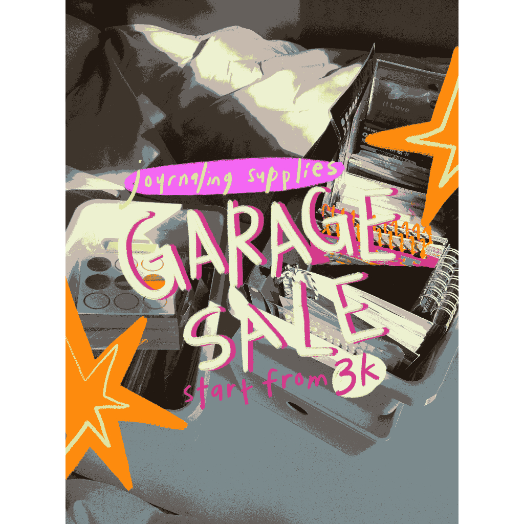 

JOURNALTHEA GARAGE SALE | MEMOPADS AND STICKERS