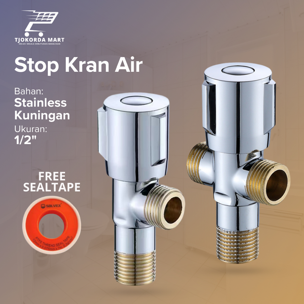 Stop Kran 1/2 inch stop kran shower Closet kran shower Kuningan 1/2 inch