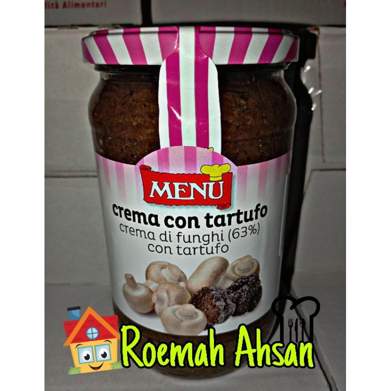

Menu Mushroom Cream with Essence Of Dark Truffle 660 gr