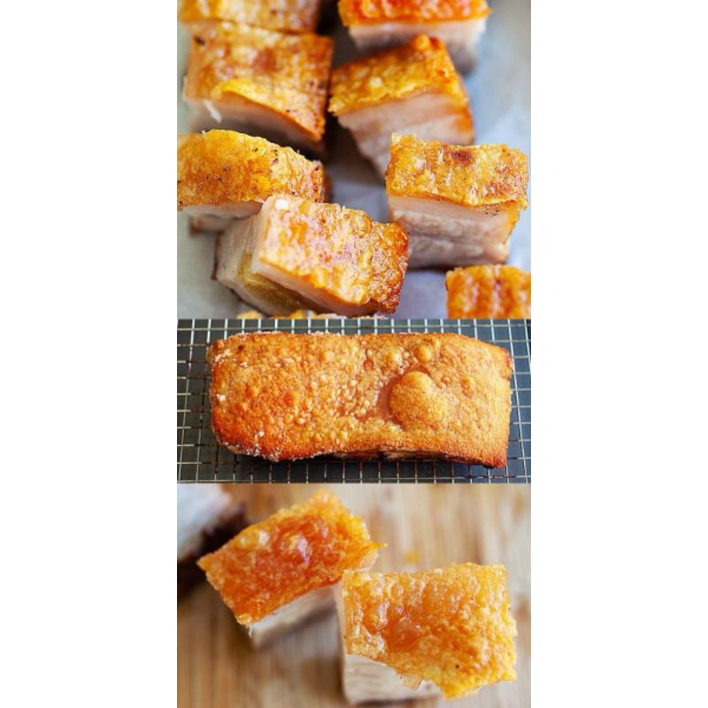 

Siobak/ crispy pork belly/ babi kriuk
