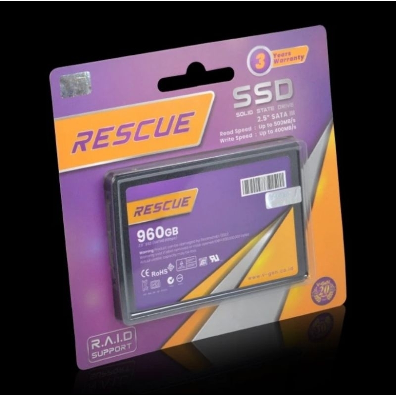 SSD SATA VGEN 960GB RESCUE