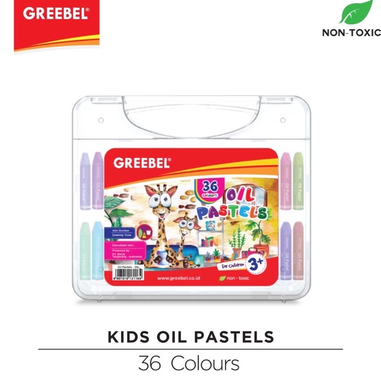 

KODE E9H Crayon Greebel Oil Pastels 36colours