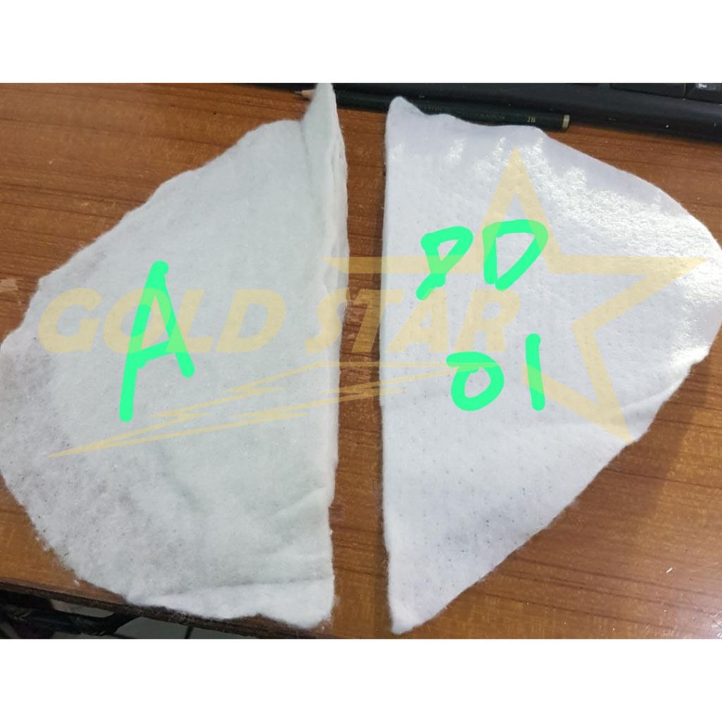 Busa Bahu Wanita Dakron Busa Padding Jas Pria Sepon Dakron Almamater Spon Pedding Shoulder Pad