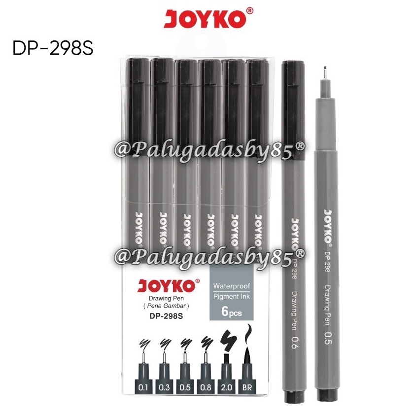 

KODE P9U8 1 Set Isi 6 Pcs GROSIR Drawing Pen JOYKO DP298S Drawing Pen Pena Gambar Joyko DP298S Drawing Pen Joyko DP298 S Joyko DP298S Joyko DP 298 S