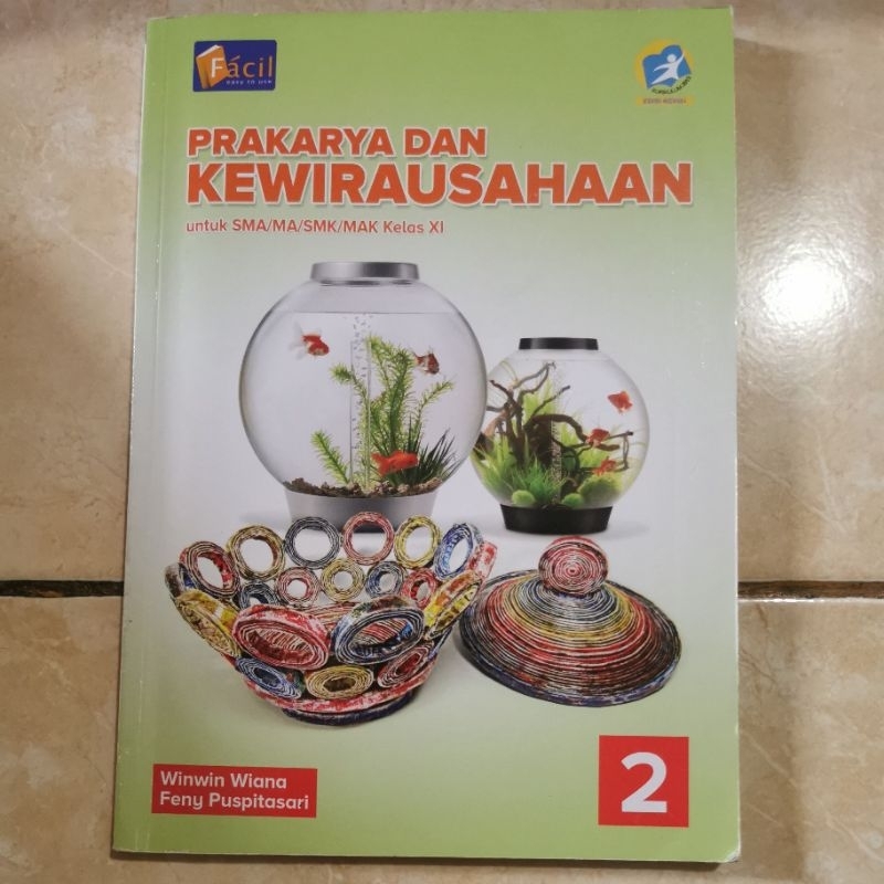 

Prakarya dan Kewirausahaan kelas 11 Grafindo
