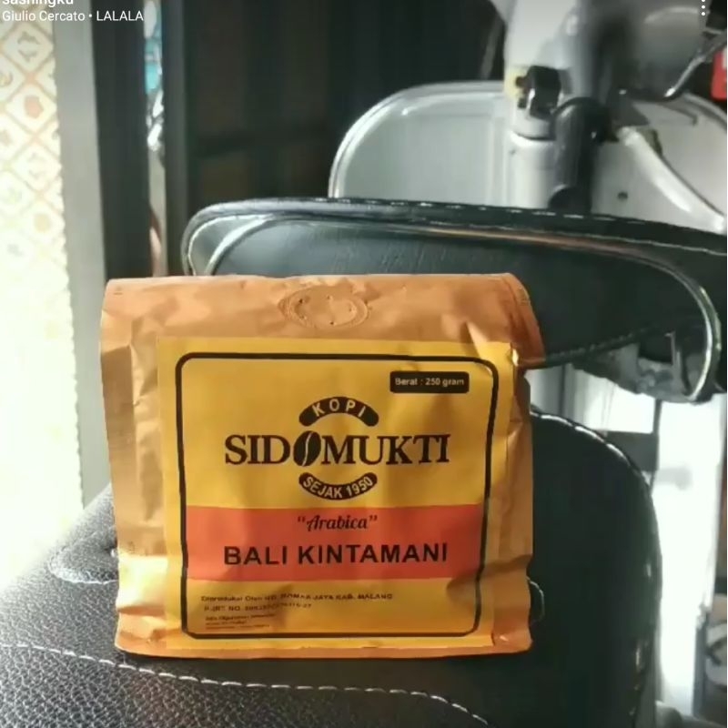 

Kopi 100% Arabika SidoMukti Bali Kintamani 125gr & 250gr