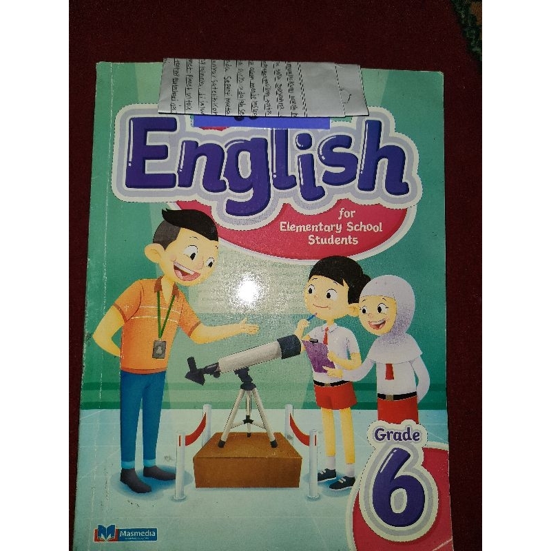 

Buku bhs.inggris kls 6 masmedia second