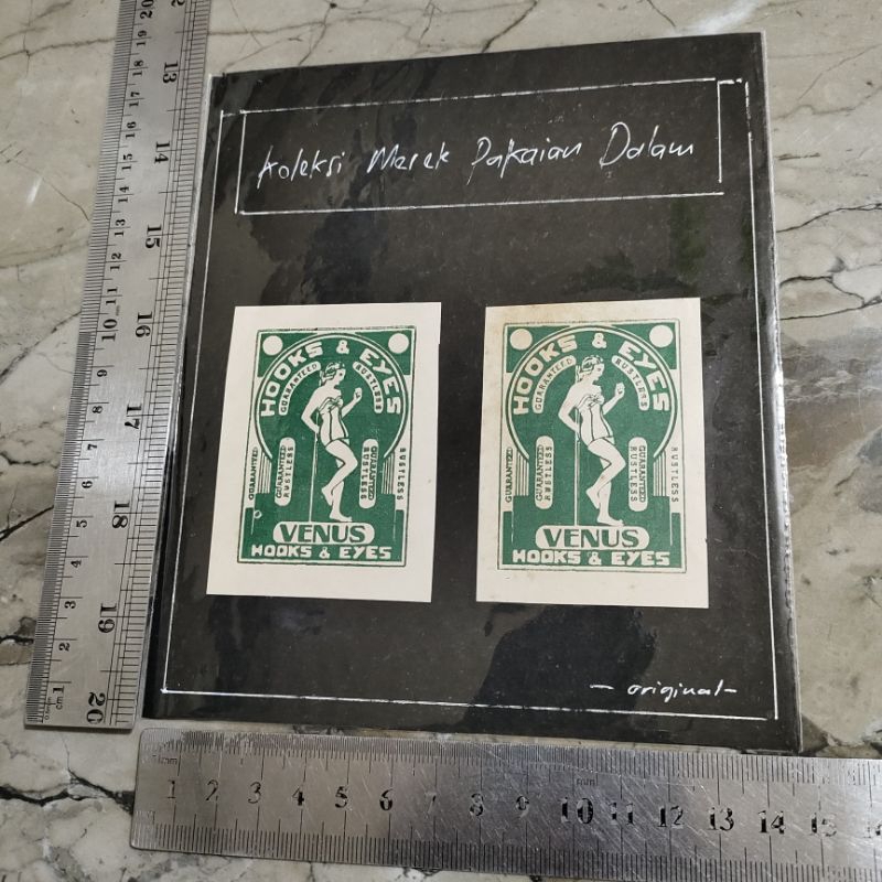 

KL24LW Kertas Label asli jadul, kertas lawas