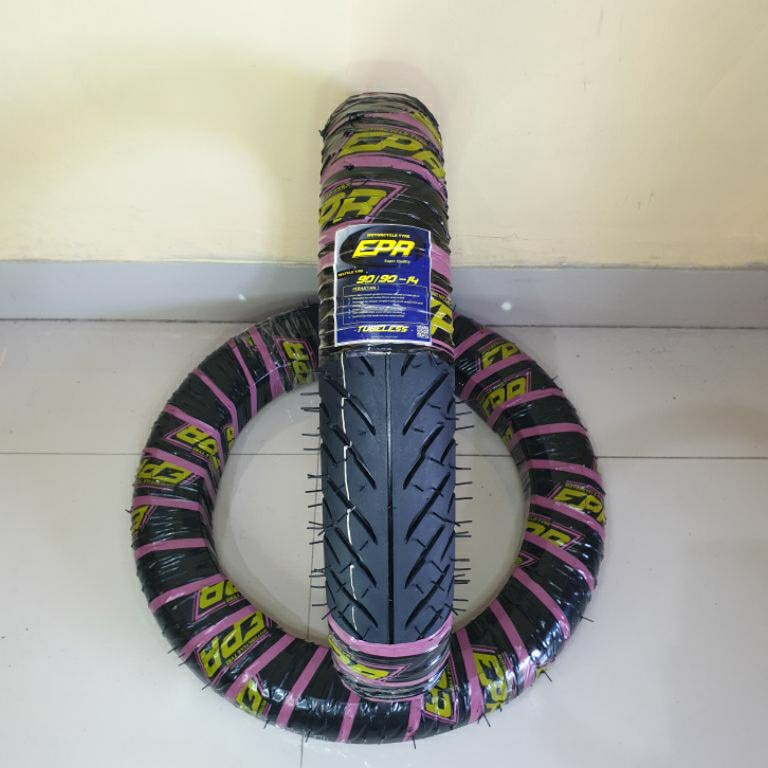 KODE U8J Ban Tubles Motor Matic Beat Spacy Vario Mio Ukuran Yg Dpt Dpilih Depan 89 Belakang 99 Ring 