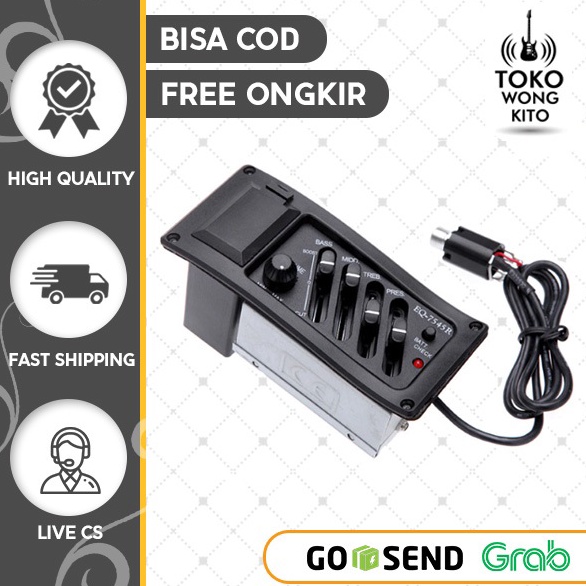 KODE J43T Equalizer Preamp 7545r Pickup Gitar