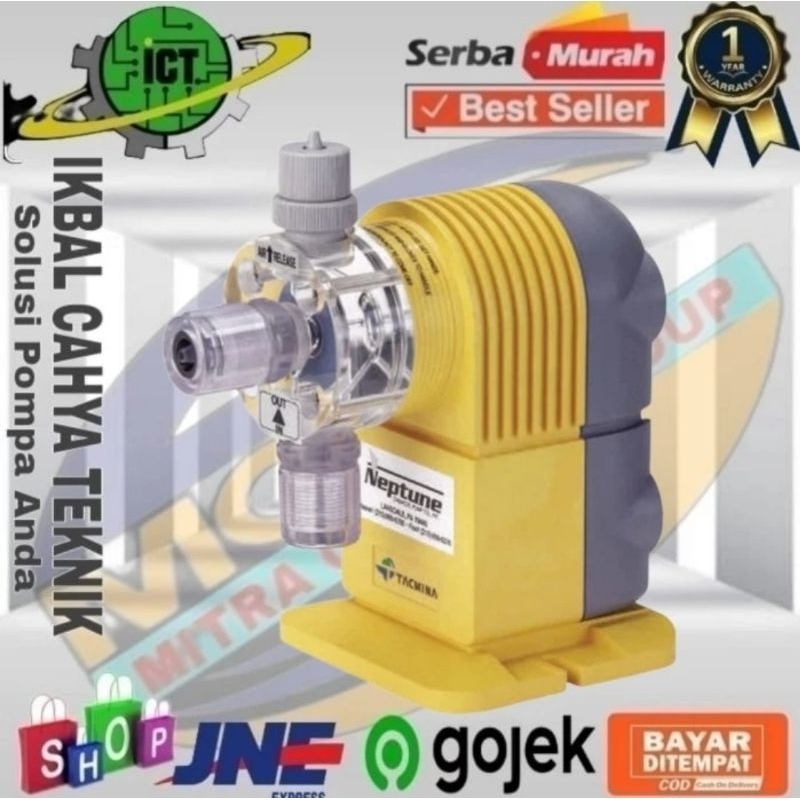 Pompa Dosing Kimia Tacmina PZ-30 VTCF Original