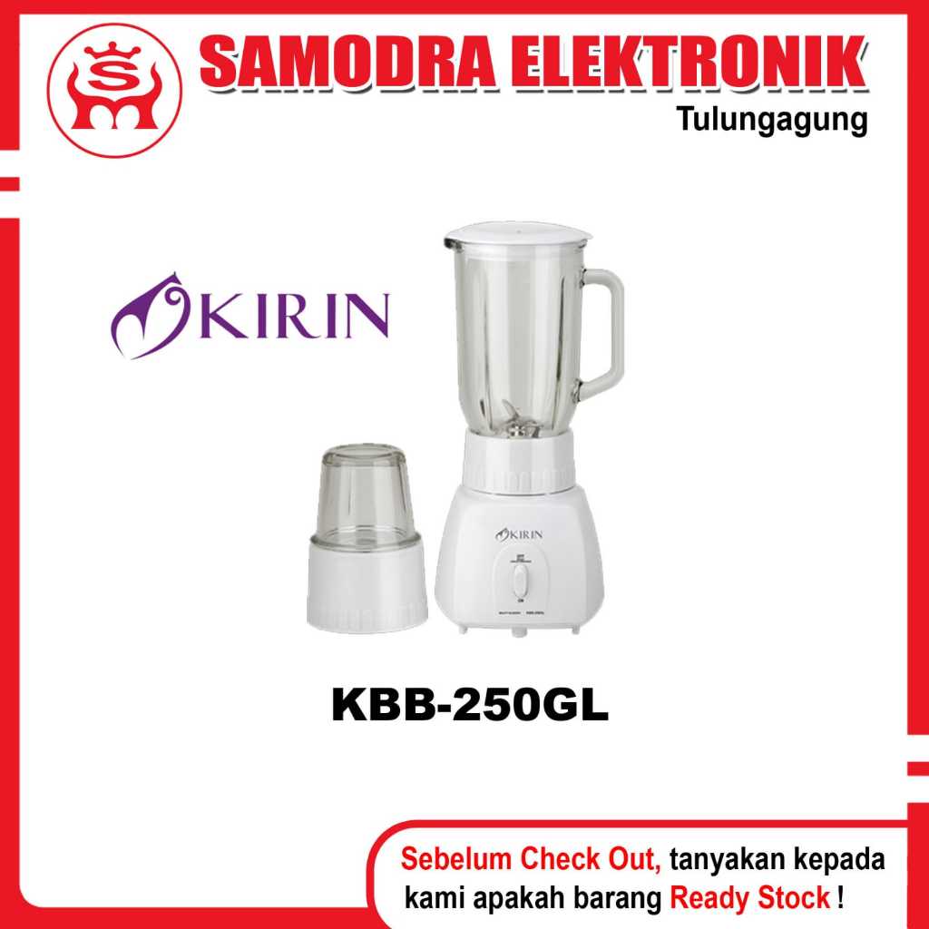 Blender KIRIN KBB-250GL | Blender Kirin 1 Liter Dry Mill