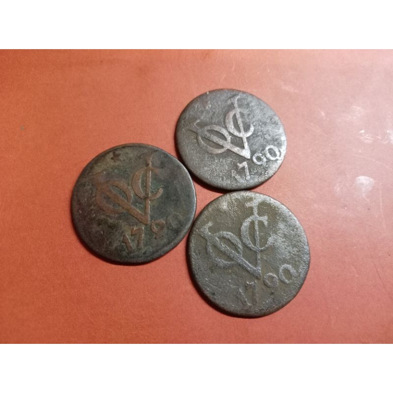 3 keping voc utrech 1790