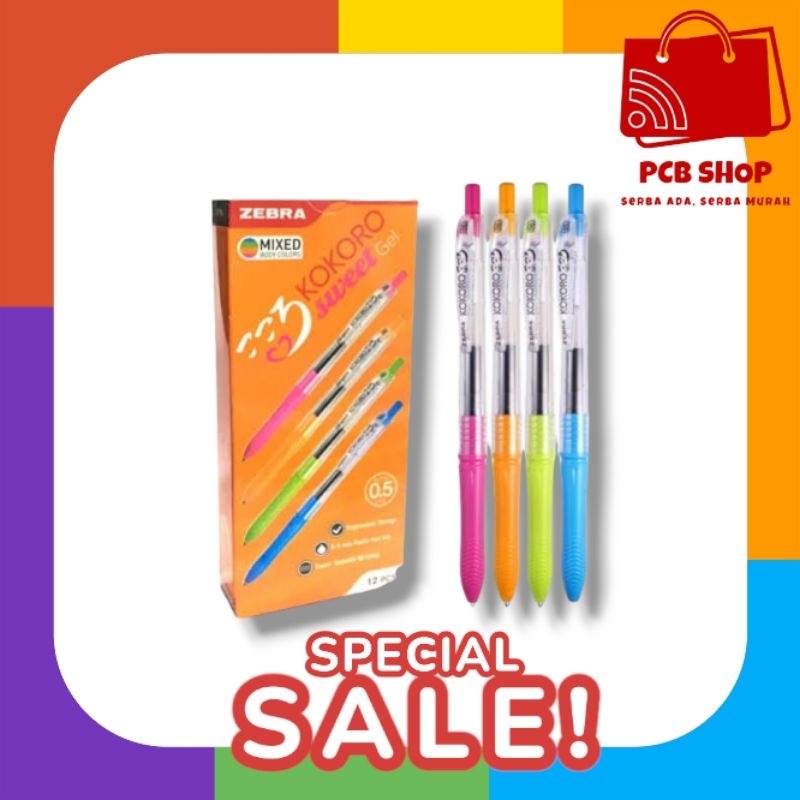 

BALLPOINT KOKORO ORIGINAL ZEBRA ATK MURAH