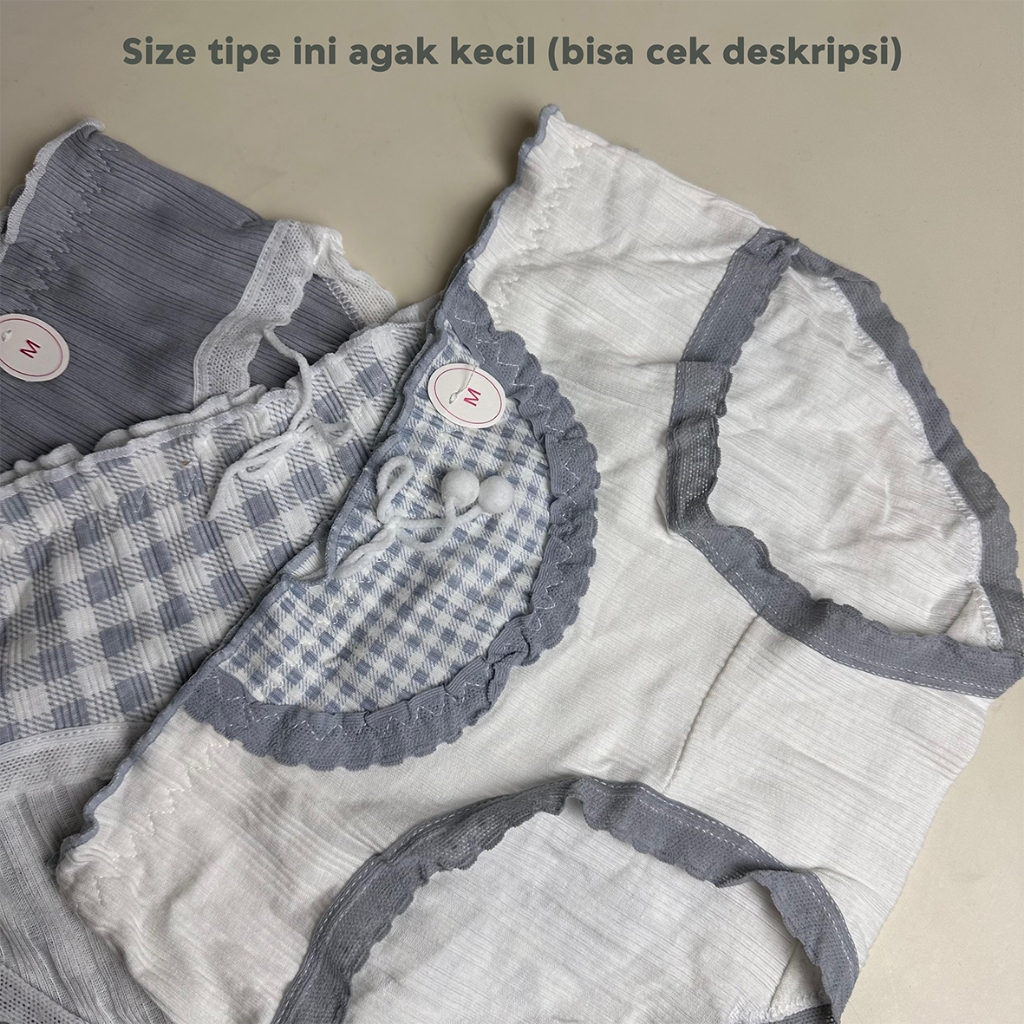 CD0017 - Celana Dalam Wanita Perempuan Remaja Lucu Import