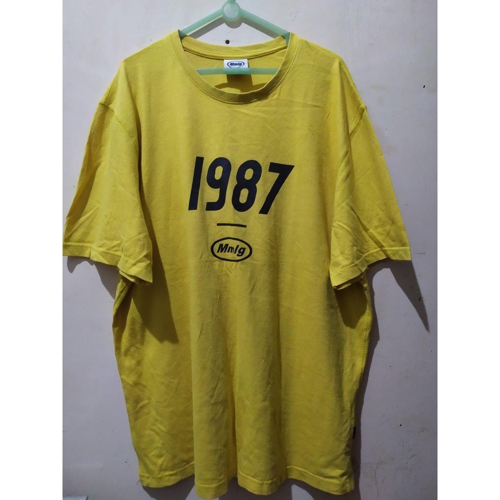 Kaos mmlg Warna Kuning