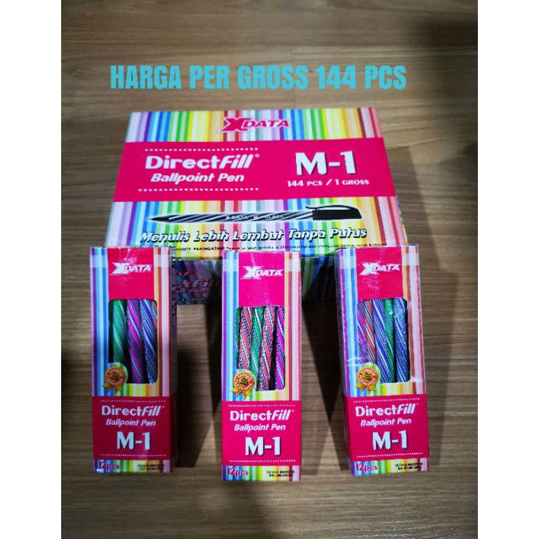 

PEN PULPEN BOLPOIN LILIN ULIR SPIRAL XDATA M1 M2 SEMIGEL PER GROSS KODE G1M8