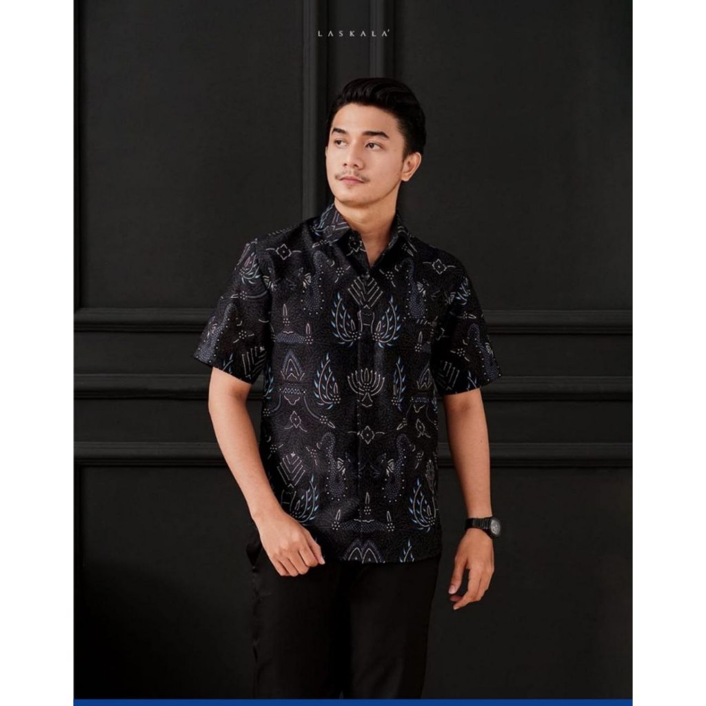 HEM BATIK PEDRO EXCLUSIVE KEMEJA LENGAN PENDEK PRIA PREMIUM