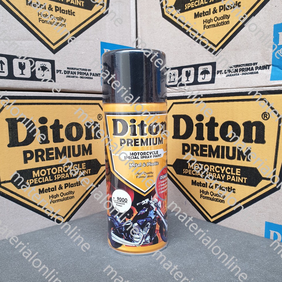 

DITON PREMIUM Cat Dasar Stabilo Pilox Pylox Epoxy Primer 9 White Fluorescent Flourescent KODE F6Z1
