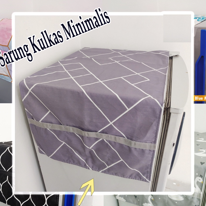 Spesial Dhiya Cover Kulkas Sarung Kulkas Mikrotex Cool Touch