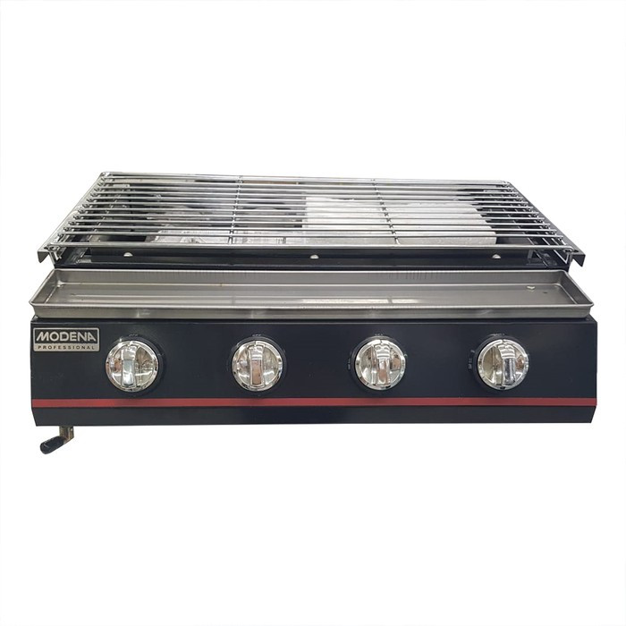 MODENA BB-1046G Pemanggang BBQ Burner Gas 4 Tungku Garansi Resmi