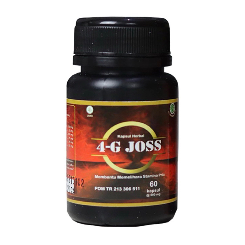 4G Joss Herbal Original Vitamin Alami 60 Kapsul