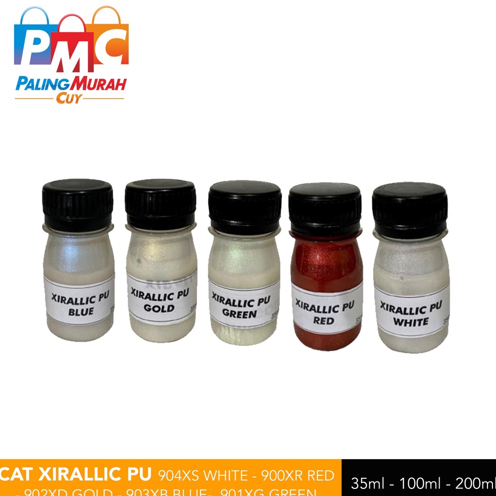 

KODE K2W4 Cat Duco Xirallic Xiralic PU Eceran Kemasan 35mL