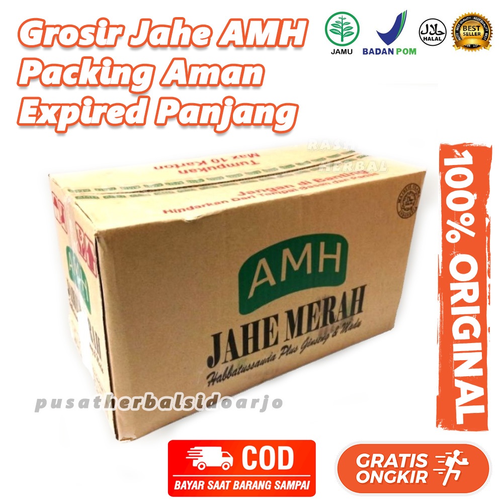 

Grosir Jahe AMH per karton isi 20 Renteng